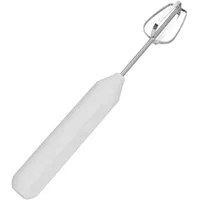 Tragbarer Elektrischer Schneebesen, Elektrischer Milchaufschäumer, Kaffeemixer, Milchshake-mixer, Milchaufschäumer, Weiße Küchenutensilien