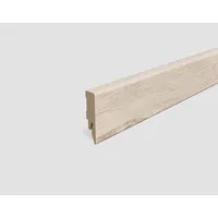 EGGER Sockelleiste Kastanie hellgrau L632 | neues kubisches Profil