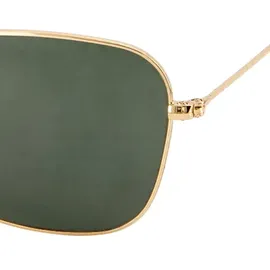 Ray-Ban Round Metal RB3447 001 50-21 polished gold/green classic
