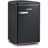 Severin RKS 8832 Retro-Kühlschrank (108 l, 875 mm hoch, Schwarz)