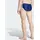 adidas Men's 3 Stripes Swim Trunks, Dark Blue/White, 28