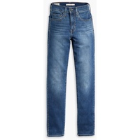 Levi's 724 High Rise Straight Jeans, Shine On Diamond, 28W / 30L