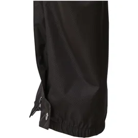 KILLTEC Regenhose mit durchgehendem Reissverschluss, packbar - KOS 18 WMN PNTS, schwarz, 38,