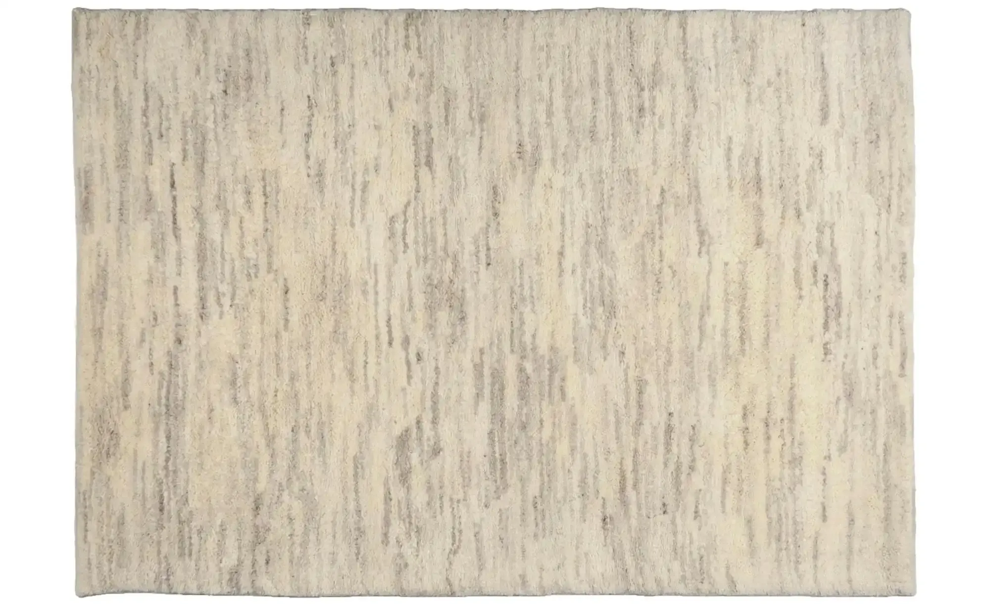 Berber-Teppich  Rabat , beige , Wolle , Maße (cm): B: 90 H: 2,5