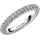Pandora Timeless Einreihiger Pavé Ring silber
