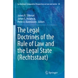 The Legal Doctrines Of The Rule Of Law And The Legal State (Rechtsstaat), Kartoniert (TB)