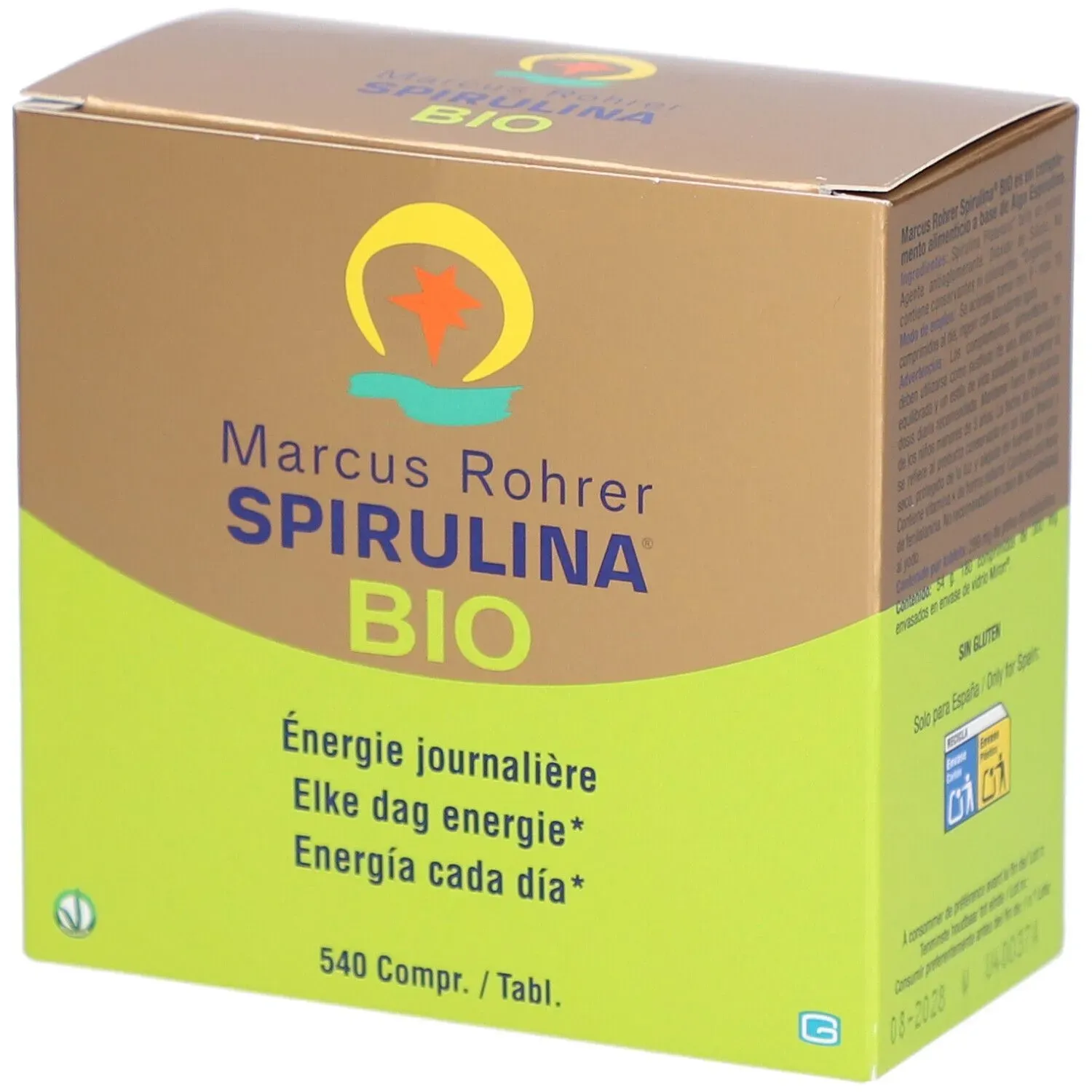 Marcus Rohrer Spirulina ® Bio Nachfüllpackung