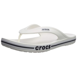 Crocs Unisex's Bayaband Flip Flop,White/Navy,48/49 EU