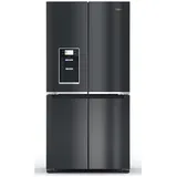 Lodówka Whirlpool Whirlpool Refrigerator | WQ9I FO2BX EF | Energy efficiency class E | Free standing | Side by side | Height 187.6 cm | No Frost system | Fridge net capacity 355 L | Freezer net capacity 237 L | Display | 41 dB | Black