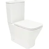 Swiss Aqua Technologies B-Way WC-Stand-Kombi Set mit WC-Sitz Weiß