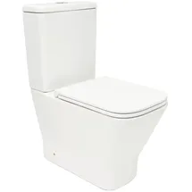 Swiss Aqua Technologies B-Way WC-Stand-Kombi Set mit WC-Sitz Weiß