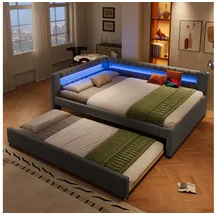 Okwish 140 x 200 cm Grau