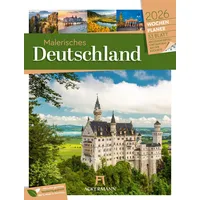 Ackermann Malerisches Deutschland Wochenplaner Kalender 2026