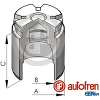 Autofren Seinsa Kolben, Bremssattel D025530