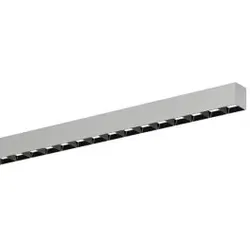 Siteco 51MX21DA34SB Silica 21Office-Leuchte, LED, 4.320lm830, direkt, Anbau