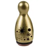 Brunnen Stempelset Mini Stern 3er Set Gold