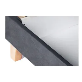 Konsimo Schlafsessel Dozer Velours 80 x 94 x 93 cm Schwarz mit Schlaffunktion