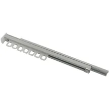 N/H Kleiderbügelhalter-Auszug 355 mm Aluminium natur