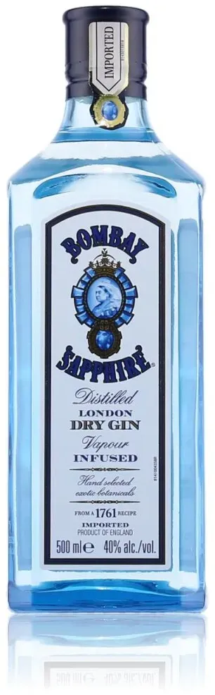 Bombay Sapphire London Dry Gin 40% Vol. 0,5l
