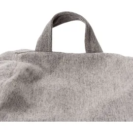 Lumaland Sitzsack Comfort hellgrau 185l)