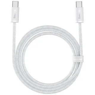 Baseus Dynamic Series Kabel USB-C / USB-C 100W Schnellladekabel in Weiß