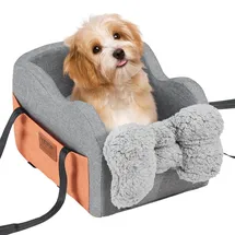 Vevor Hunde Autositz bis 3,6 kg Dunkelgrau