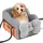 Vevor Hunde Autositz bis 3,6 kg Dunkelgrau