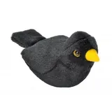 Wild Republic Amsel / Blackbird mit naturgetreuem Ton ca 16cm Plüsch Wild Republic 19489