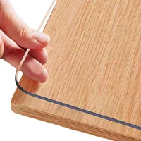 Tischschutzmatte Schreibtischunterlage PVC Wasserdicht 1,5 mm 45x180 cm - Transparent