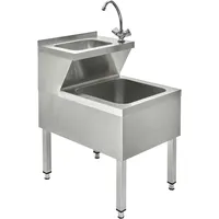 GastroHero Handwasch-Ausgussbeckenkombination Basic 1,
