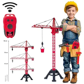 Jamara Kran Turmdrehkran Kutter XL 99 IR CH RTF rot (406321)