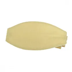 Augenbinde oval mit Bindeband sandfarben