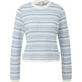 QS Longsleeve mit Ajourmuster - M