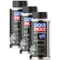 Liqui Moly 3X 1580 Motorbike Öl Additiv MoS2 Verschleißschutz 125 ml