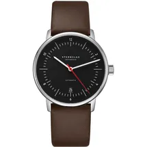 STERNGLAS S02-NA43-PR04 Herrenuhr Naos Automatik Schwarz/Dunkelbraun