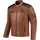 Rusty Stitches Jari V2 Lederjacke Braun/Schwarz S