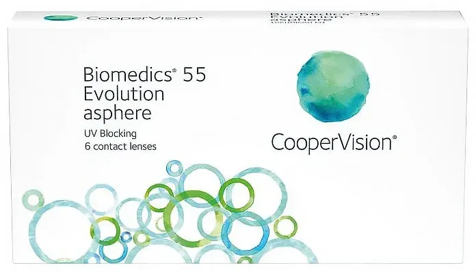Biomedics 55 evolutionTM - für negative Verschreibungen