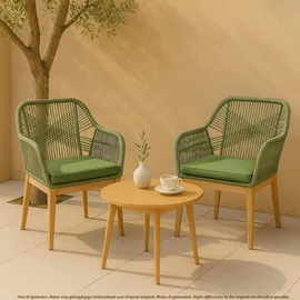 MCW Gartenstuhl H56b-2xS 58 x 58 x 108 cm grün 2 St.
