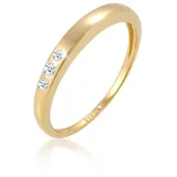 Elli DIAMONDS Ring 585 Gelbgold Verlobungsring in Gold | Gr.: 56