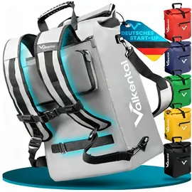 Valkental ValkOne 3in1 Fahrradtasche grau/reflektierend