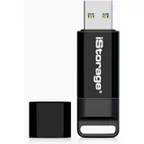 Istorage datAshur BT | USB Flash-Laufwerk (biometrisch) 128 GB USB-A, USB 3.2), Schwarz