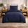 Komfortec Premium Blau 155 x 220 cm + 80 x 80 cm