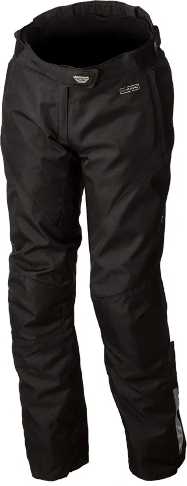 Macna Abby, pantalon textile imperméable pour femmes - Noir - Court M