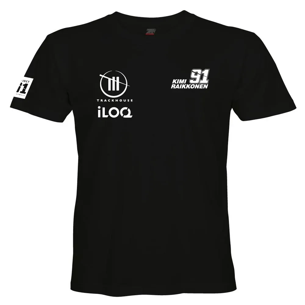 Kimi Project 91 Trackhouse Kurzarm-t-shirt - Black - 8 Jahre