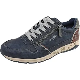 Lerros sportlicher Schnürer Blau | Blau - 43