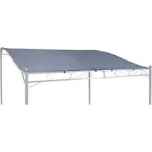 Lex Ersatzdach für Anbaupavillon in creme oder grau : Grau