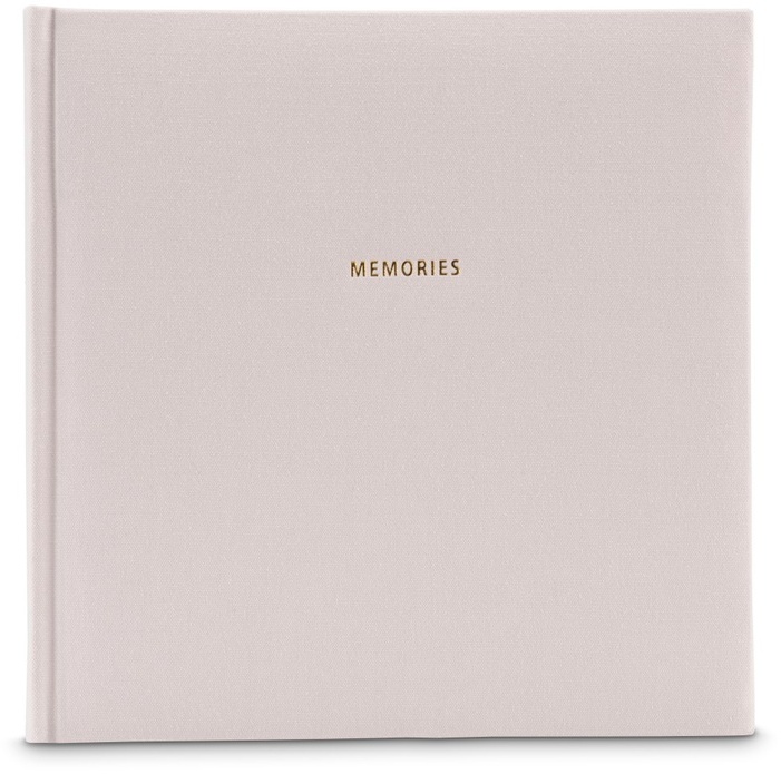 Hama Buch-Album "Memories", 25X25 Cm, 50 Schwarze Seiten, Grau