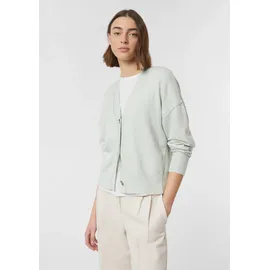 Comma, Softer Baumwollmix-Cardigan blau 34