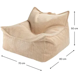 Wigiwama Sitzsack, Brown Sugar