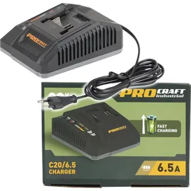 PROCRAFT C20/6.5 Schnell Ladegerät 20 V 6,5 Ampere